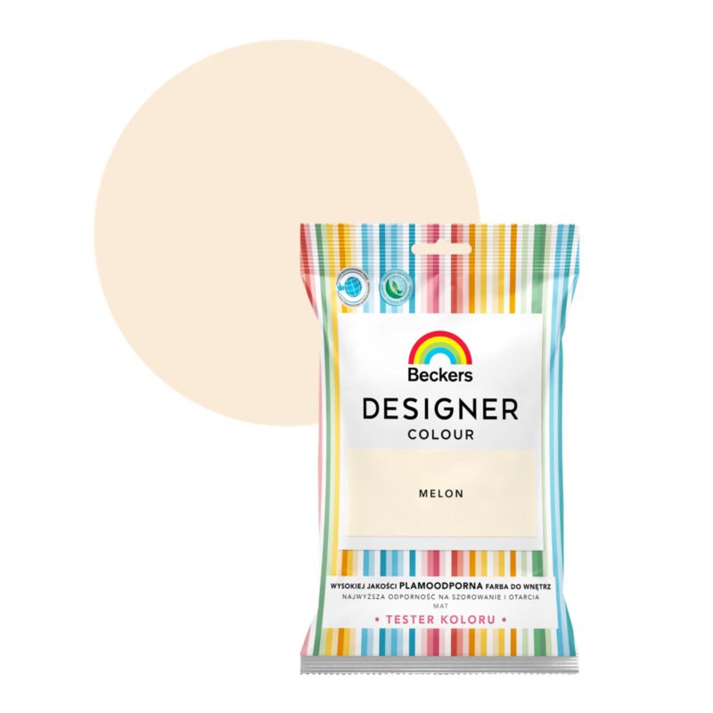 Tester farby kolorowej Beckers Designer melon 0,05 l