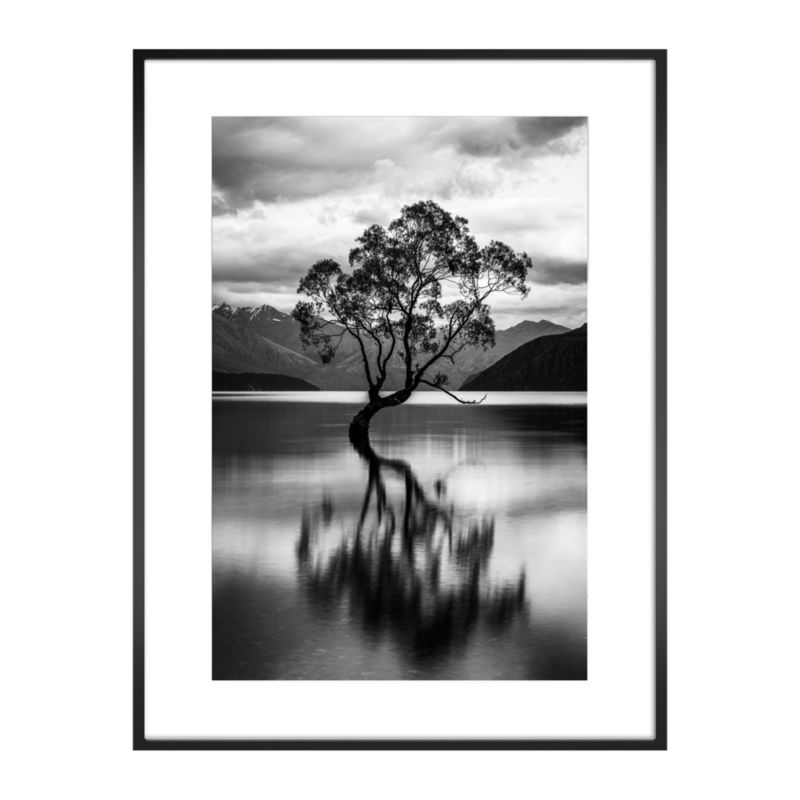 Plakat w ramie 60 x 90 cm refleksja