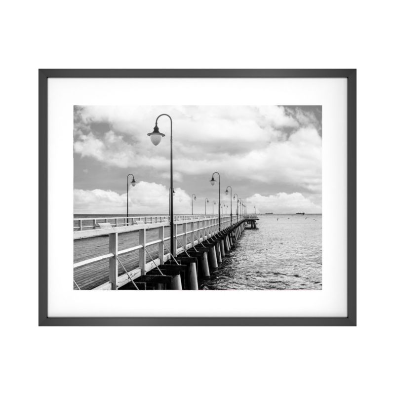 Plakat w ramie 40 x 50 cm molo