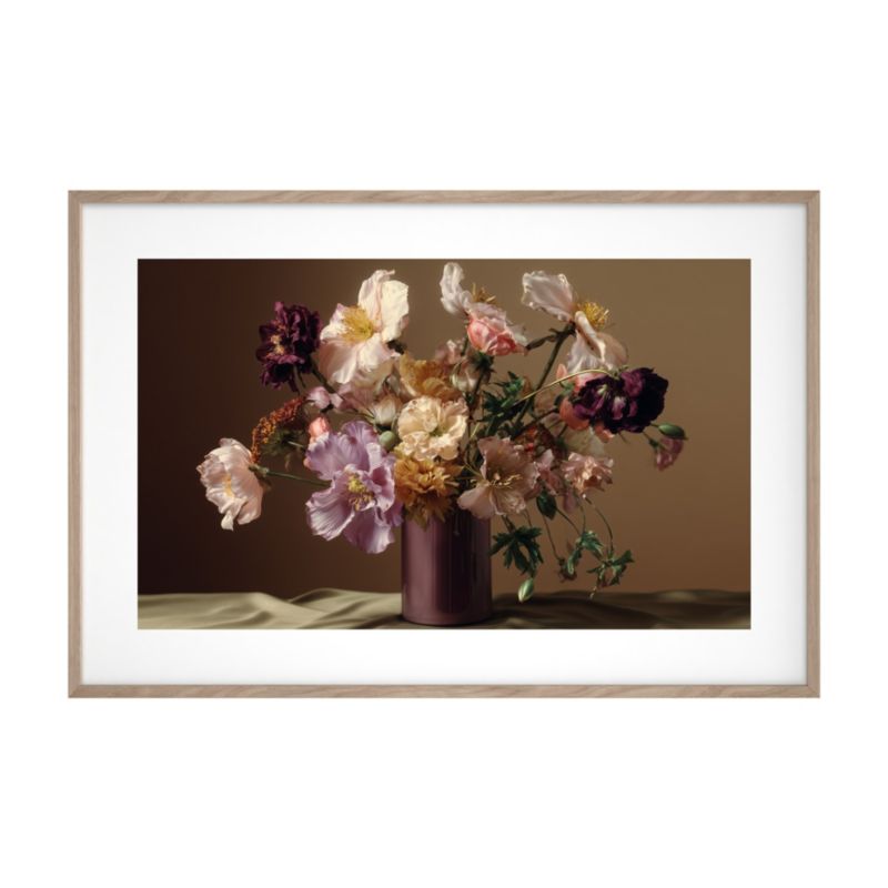 Plakat w ramie 60 x 90 cm sierpniowe kwiaty
