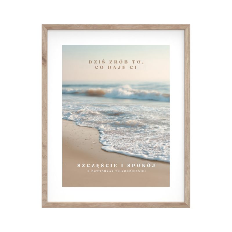 Plakat w ramie 40 x 50 cm wspomnienia