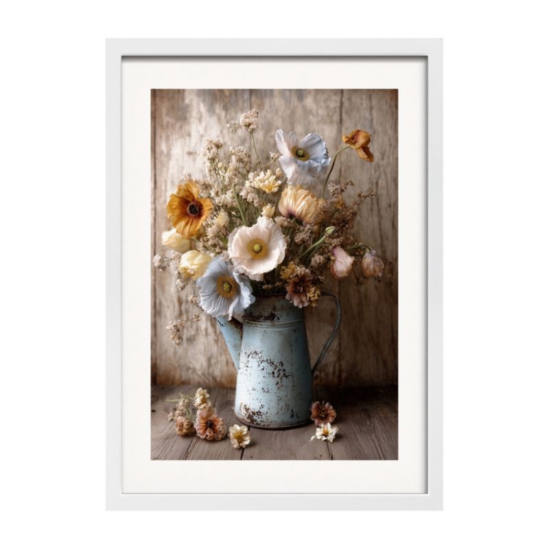 Plakat w ramie 50 x 70 cm wazon cottage