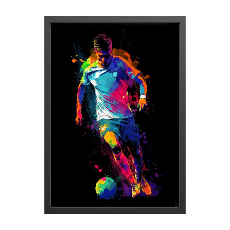 Plakat w ramie 50 x 70 cm football