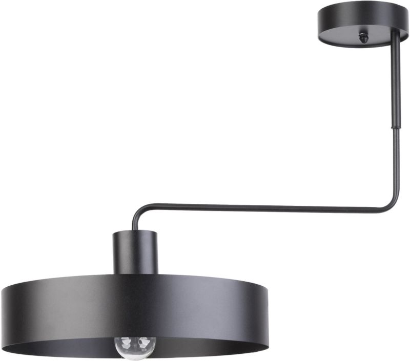 Lampa wisząca Vasco 1 x 60 W E27 czarna