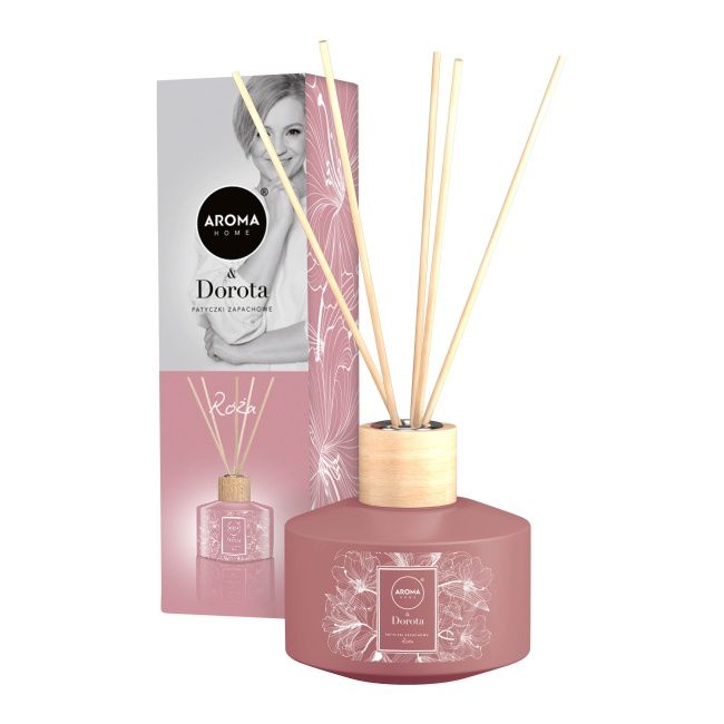 Patyczki zapachowe Aroma Home & Dorota róża 100 ml