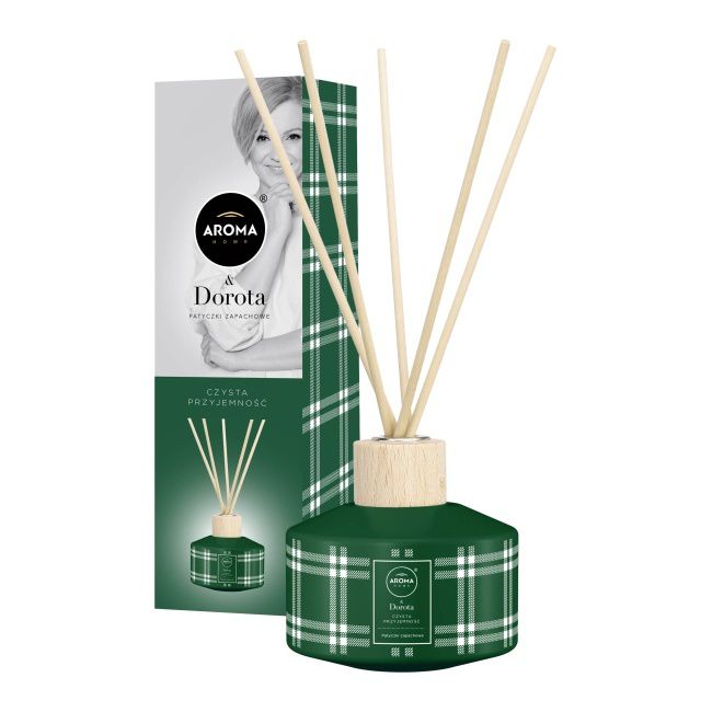 Patyczki zapachowe Aroma Home & Dorota czysta przyjemność 100 ml