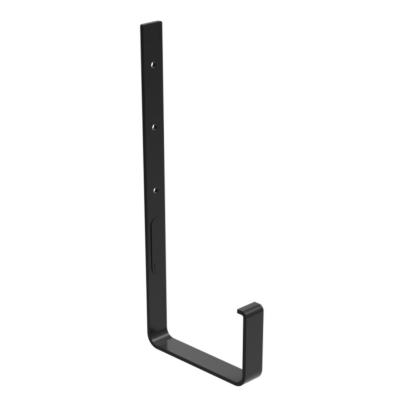 Hak nakrokwiowy Galeco PVC2 stalowy 135 mm grafit