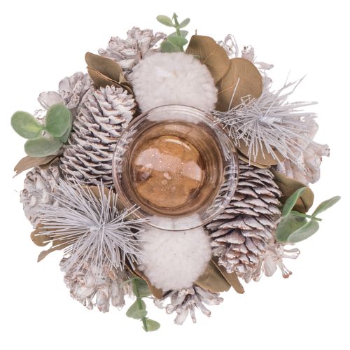 Stroik tealight Direct Home and Garden 15 cm biały
