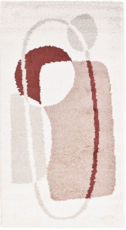 Dywan Direct Home and Garden Madrid abastrakcja 80 x 150 cm beżowy