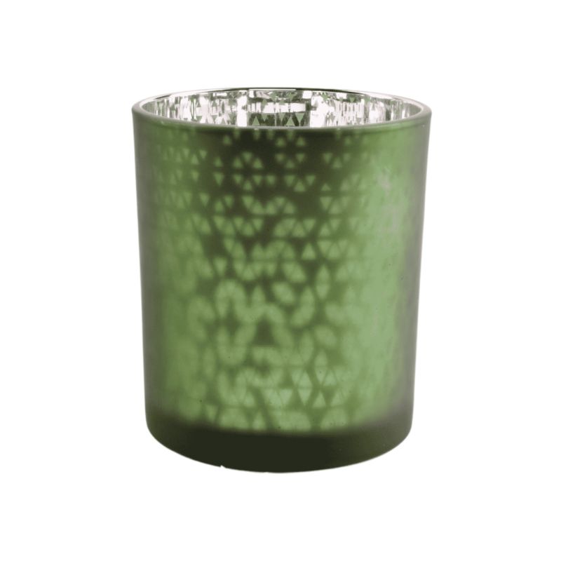 Tealight Direct Home and Garden szklany 8,8 X 10 cm zielony