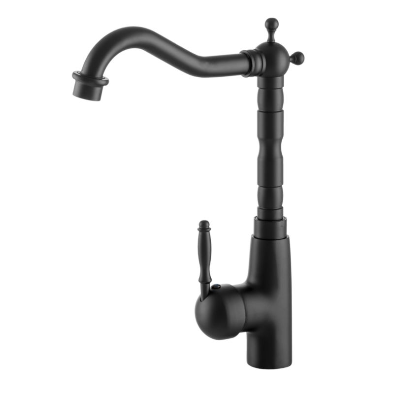 Bateria zlewozmywakowa Milo Vesso czarna