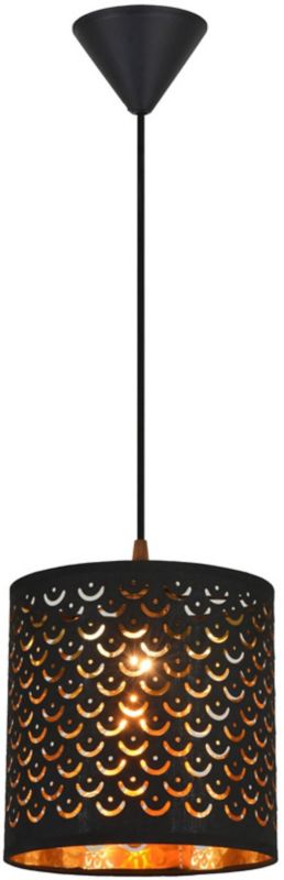 Lampa wisząca Betti 1 x 60 W E27 czarny