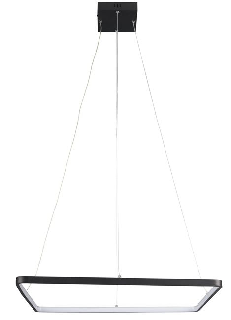 Lampa wisząca Anaya L 1920 lm 4000 K czarny mat