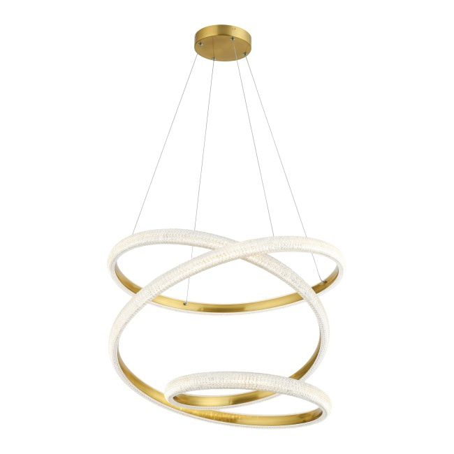 Lampa wisząca Enzo 4640 lm 4000 K złota