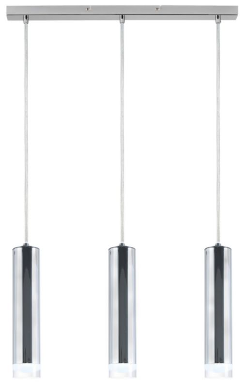 Lampa wisząca Reality Ina 3-punktowa E27 chrom
