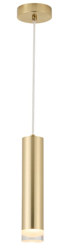 Lampa Wisz.ina 1Xe27 Zloty Mat
