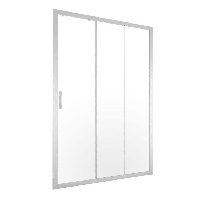 Drzwi prysznicowe przesuwne Durasan Flexi regulowane 105 - 140 cm chrom