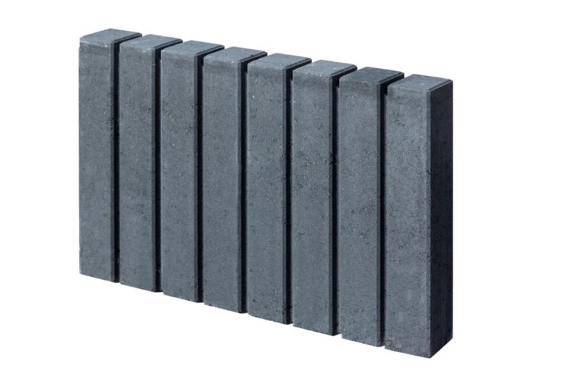 Obrzeże Bruk-Bet Tetron 6 x 30 x 51 cm grafitowe