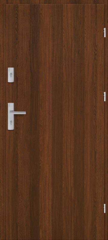 Drzwi wewnątrzklatkowe Ateron 80 prawe orzech north