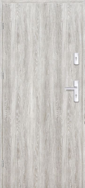 Drzwi wewnątrzklatkowe Ateron 90 lewe dąb szary