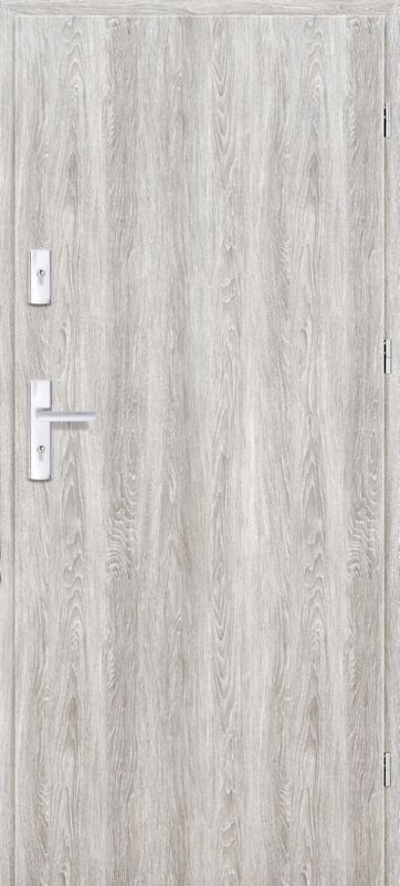 Drzwi wewnątrzklatkowe Ateron 90 prawe dąb szary