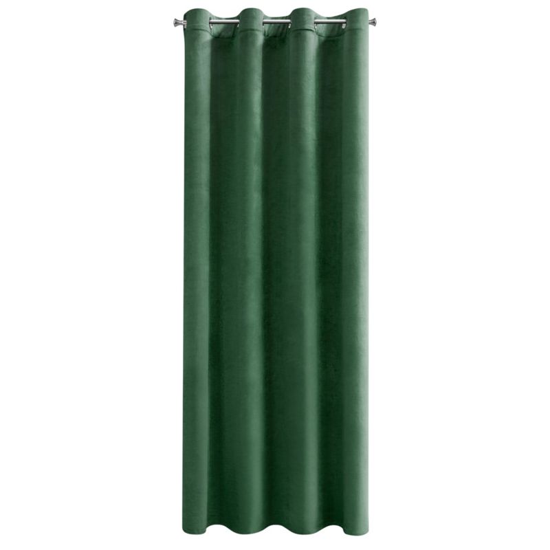 Zasłona Nely 135 x 250 cm ciemno zielony