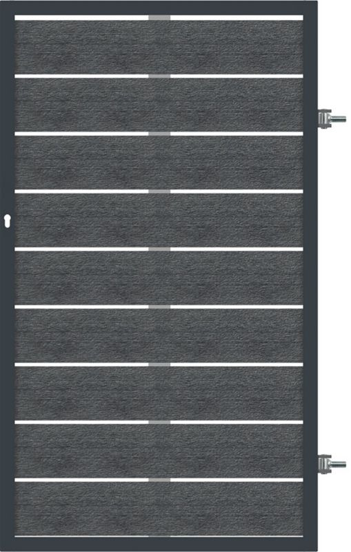 Furtka Elba z elektrozaczepem 90 x 150 cm prawa