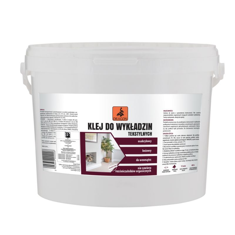 Klej do wykładzin Dragon 12 kg
