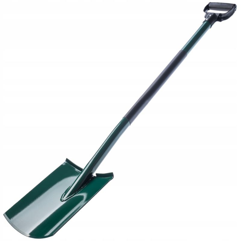 Łopata KADAX Szpadel Prosty metal Trzonek Ergonomiczny 1szt.
