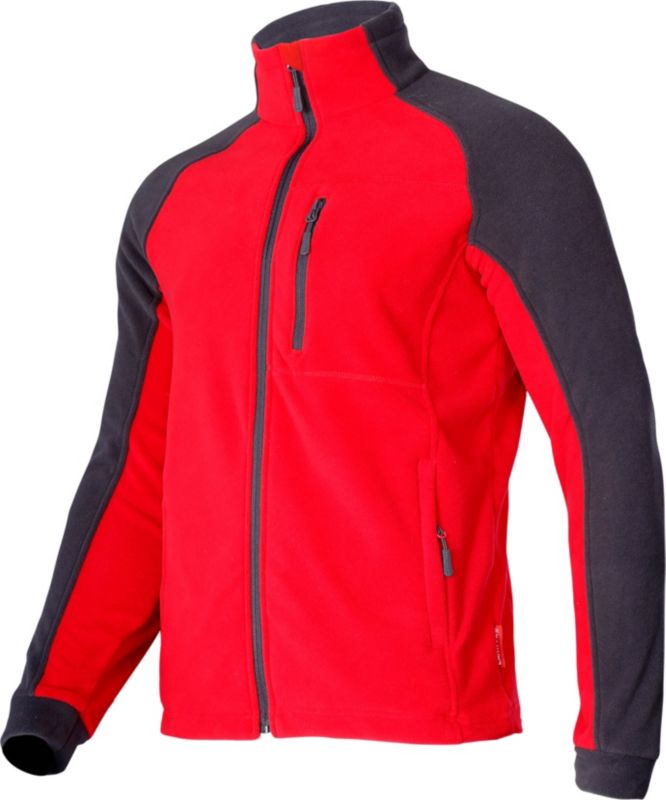 Bluza polarowa Lahti Pro czerwono-szara S