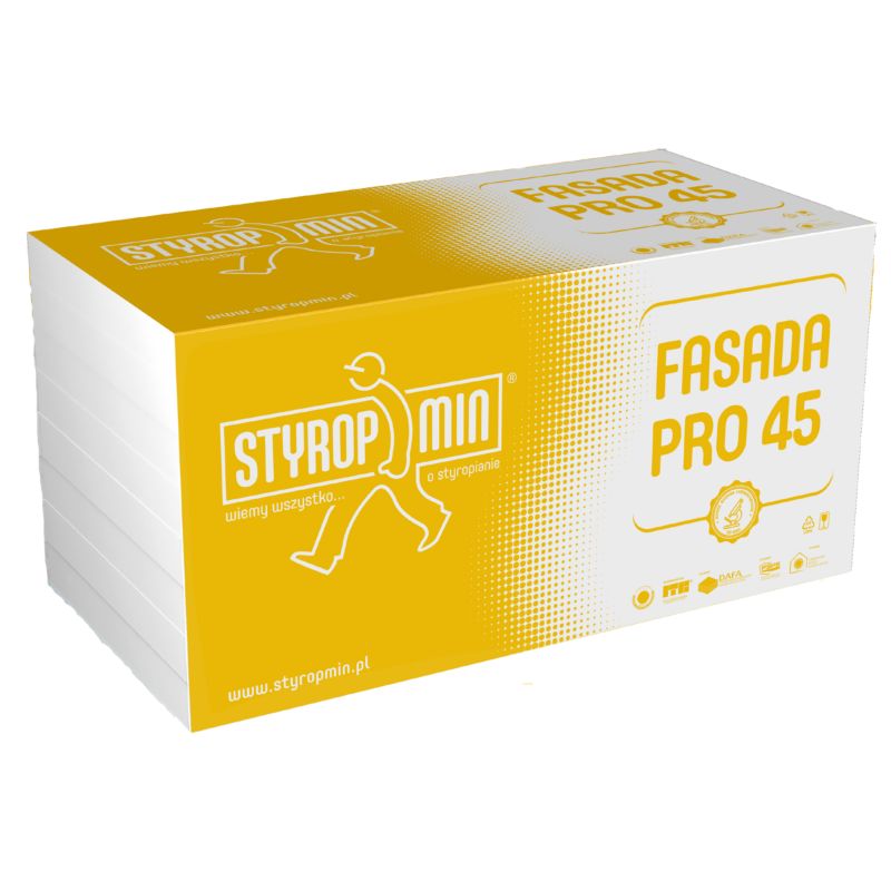 Styropian fasadowy PRO 45 100 mm 3 m2