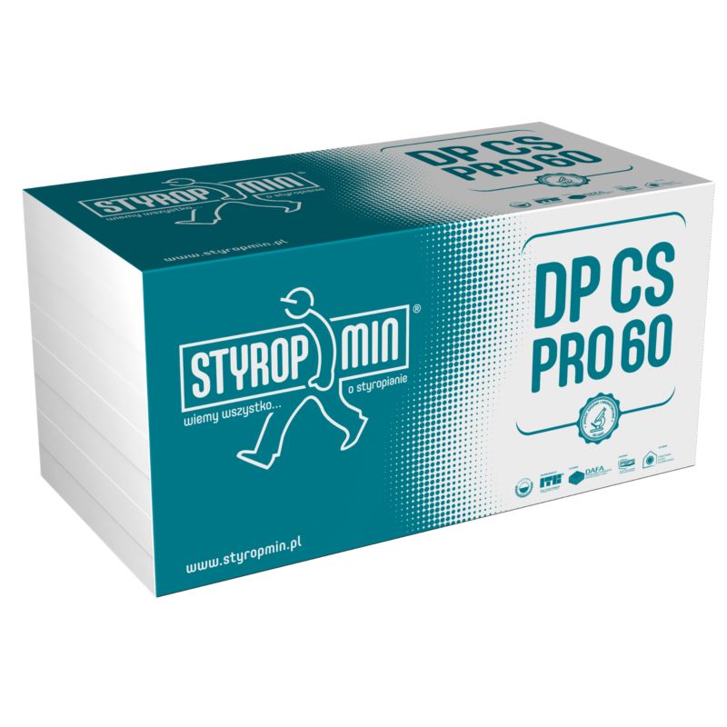 Styropian podłogowy PRO 60 50 mm 6 m2