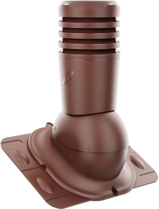 Kominek wentylacyjny Eco Line fi 150 mm brązowy