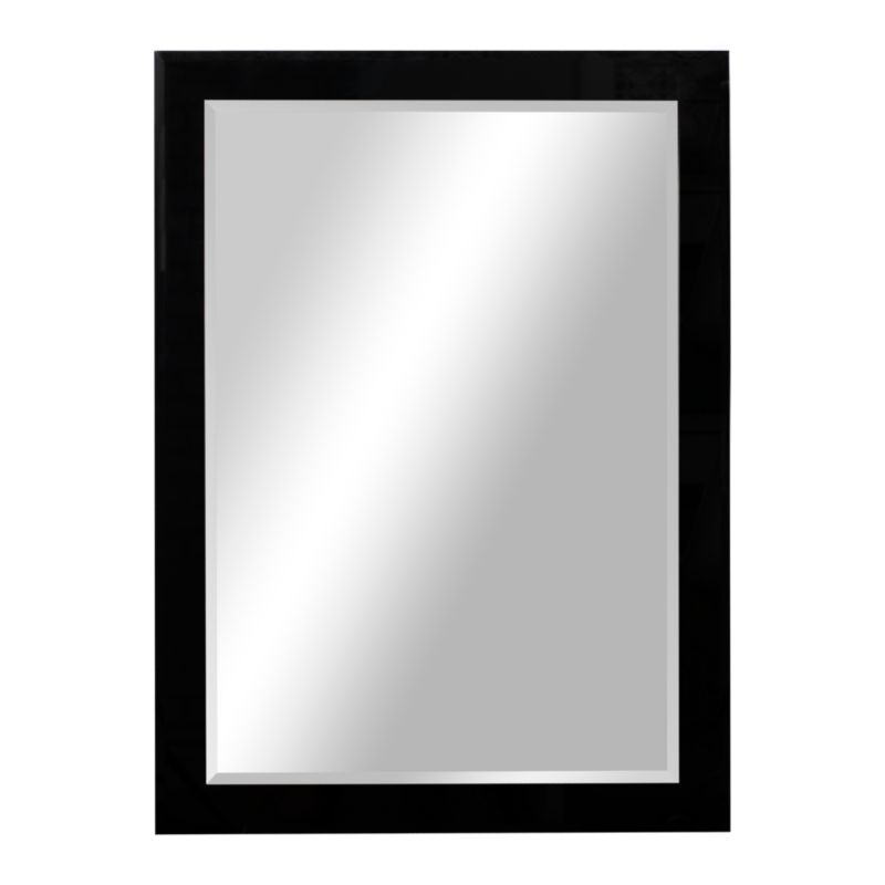 Lustro Elegante Nero 55 x 75 cm