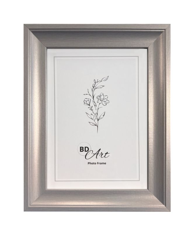 Ramka na zdjęcia Premium 40 x 50 cm srebrna