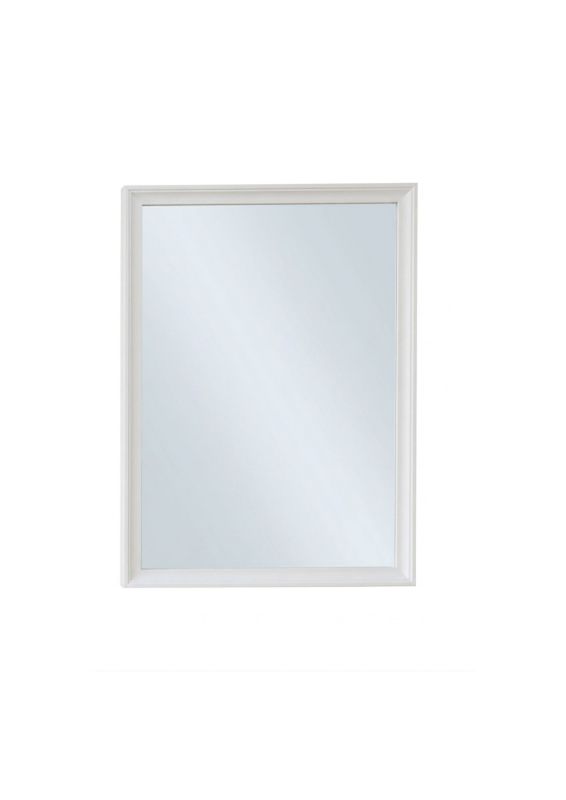 Lustro prostokątne Premium 50 x 70 cm w ramie białe