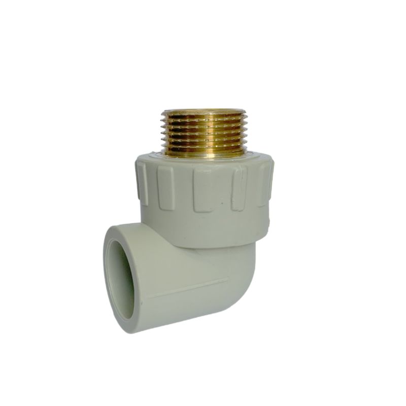 Kolano PP-R 32 mm x 1" gwint zewnętrzny 90°
