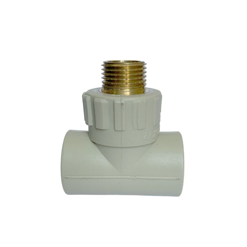 Trójnik PP-R 25 mm x 1/2" gwint zewnętrzny