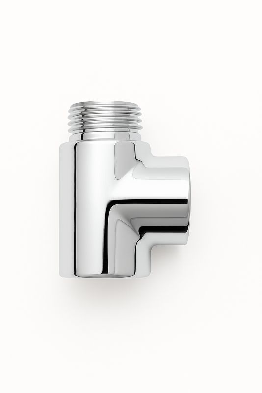 Trójnik do grzałki 1/2" chrom