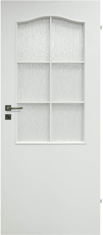 Drzwi pokojowe Klasyk 80 prawe białe