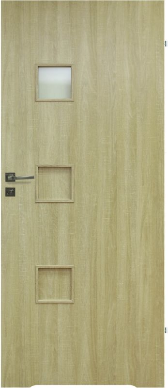 Drzwi z podcięciem Lugano 60 prawe dąb sonoma