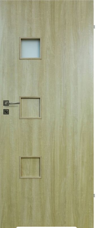Drzwi z podcięciem Lugano 80 prawe dąb sonoma