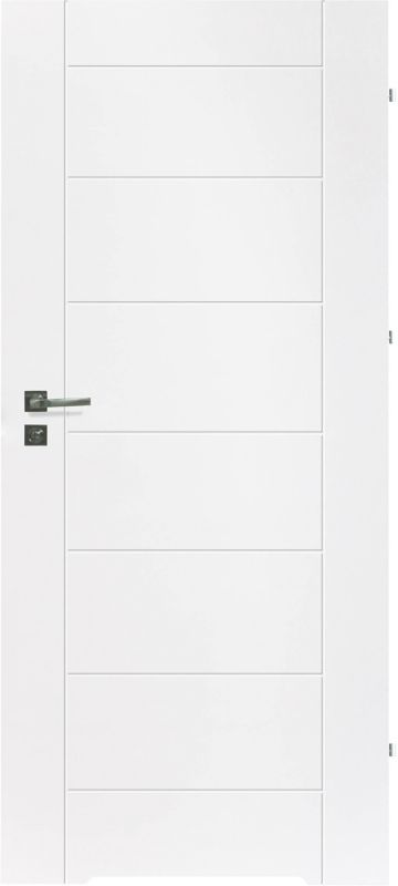 Drzwi z podcięciem Exmoor Sette 70 prawe białe