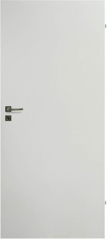 Drzwi pełne Klasyk 70 prawe białe