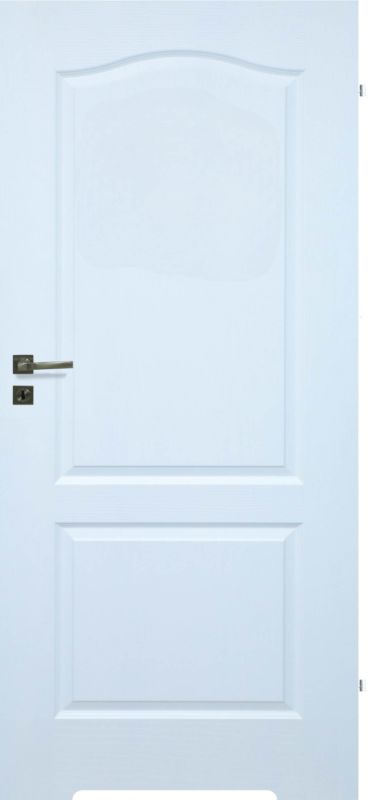 Drzwi pełne z podcięciem Archi 80 prawe białe
