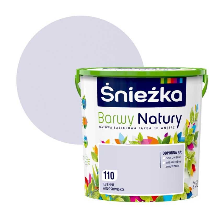Farba Śnieżka Barwy Natury jesienne wrzosowisko 2,5 l