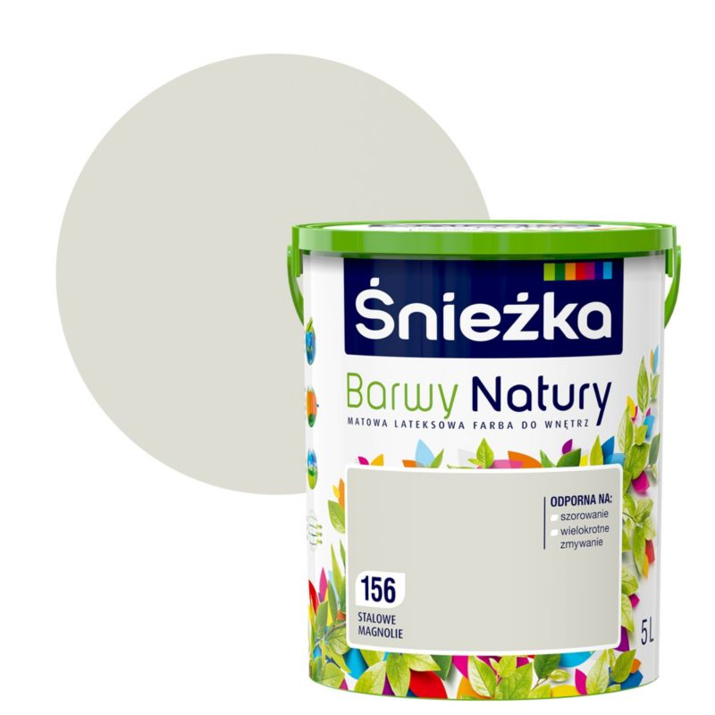 Farba Śnieżka Barwy Natury stalowe magnolie 5 l
