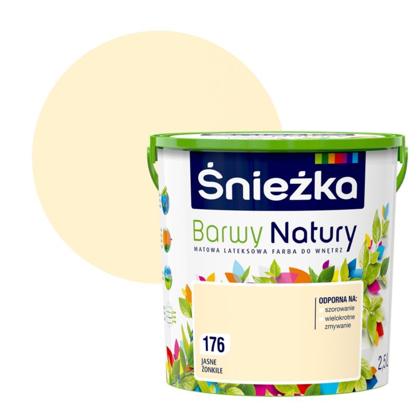 Farba Śnieżka Barwy Natury jasne żonkile 2,5L