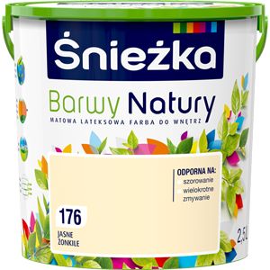 Farba Śnieżka Barwy Natury jasne żonkile 2,5 l