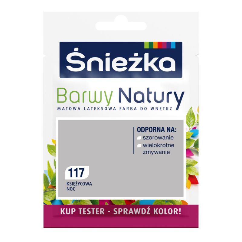 Tester farby Śnieżka Barwy Natury księżycowa noc 25 ml